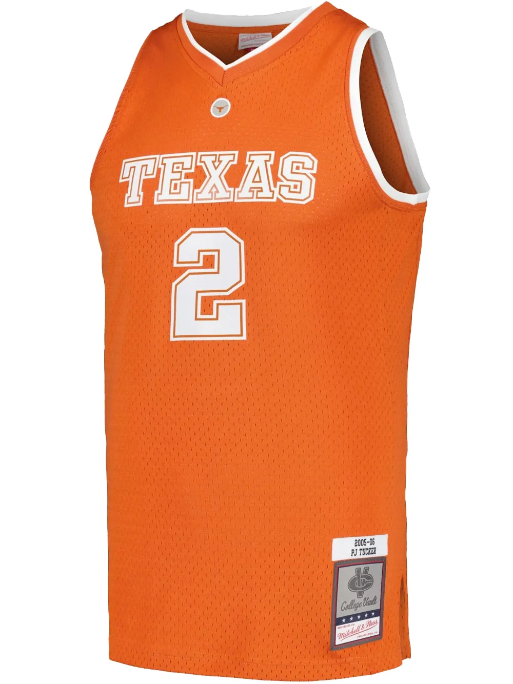 Mitchell & Ness NCAA Dark "Austin 2005 P.J. Tucker" jersey | Orange | Image 1