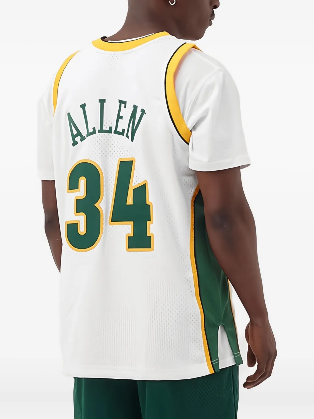 Mitchell & Ness Nba Swingman Jersey 'seattle Supersonics - Ray Allen 2006-07' In Multi