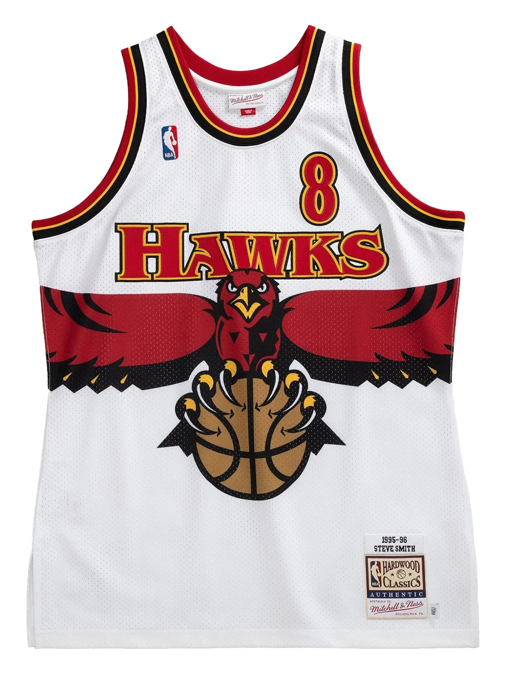 Mitchell & Ness Hawks 1995 Steve Smith jersey - ホワイト Mitchell & Ness Hawks 1995 Steve Smith jersey - ホワイト