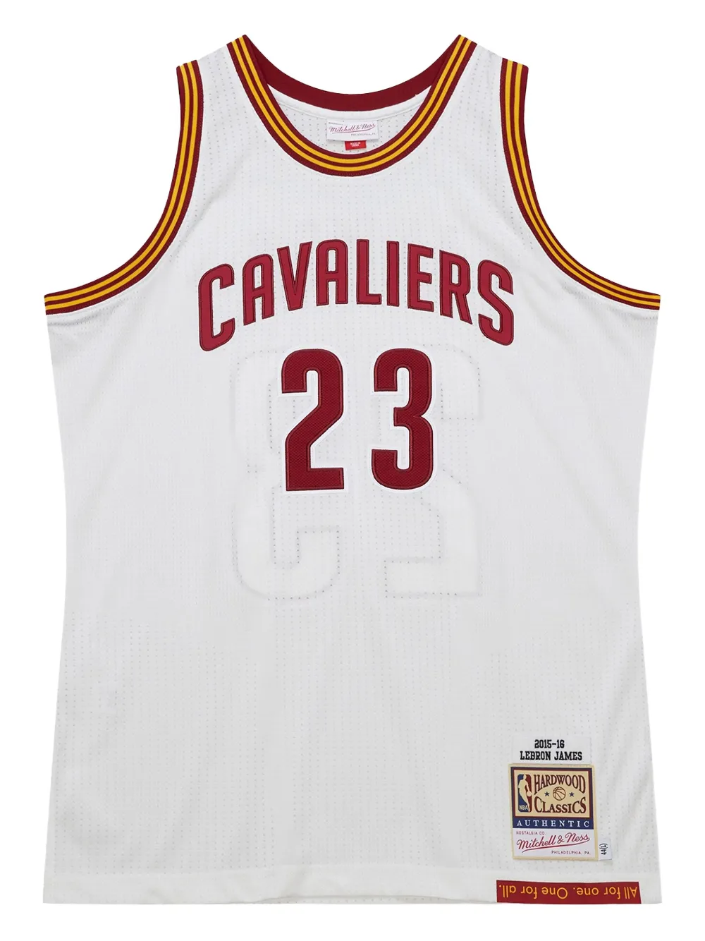 Mitchell & Ness Cavaliers 2015 Lebron James jersey - ホワイト Mitchell & Ness Cavaliers 2015 Lebron James jersey - ホワイト