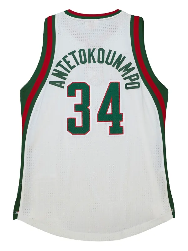 ウェア Mitchell & Ness Giannis Antetokounmpo Mitchell & Ness Bucks 2013 Giannis Antetokounmpo Jersey | White