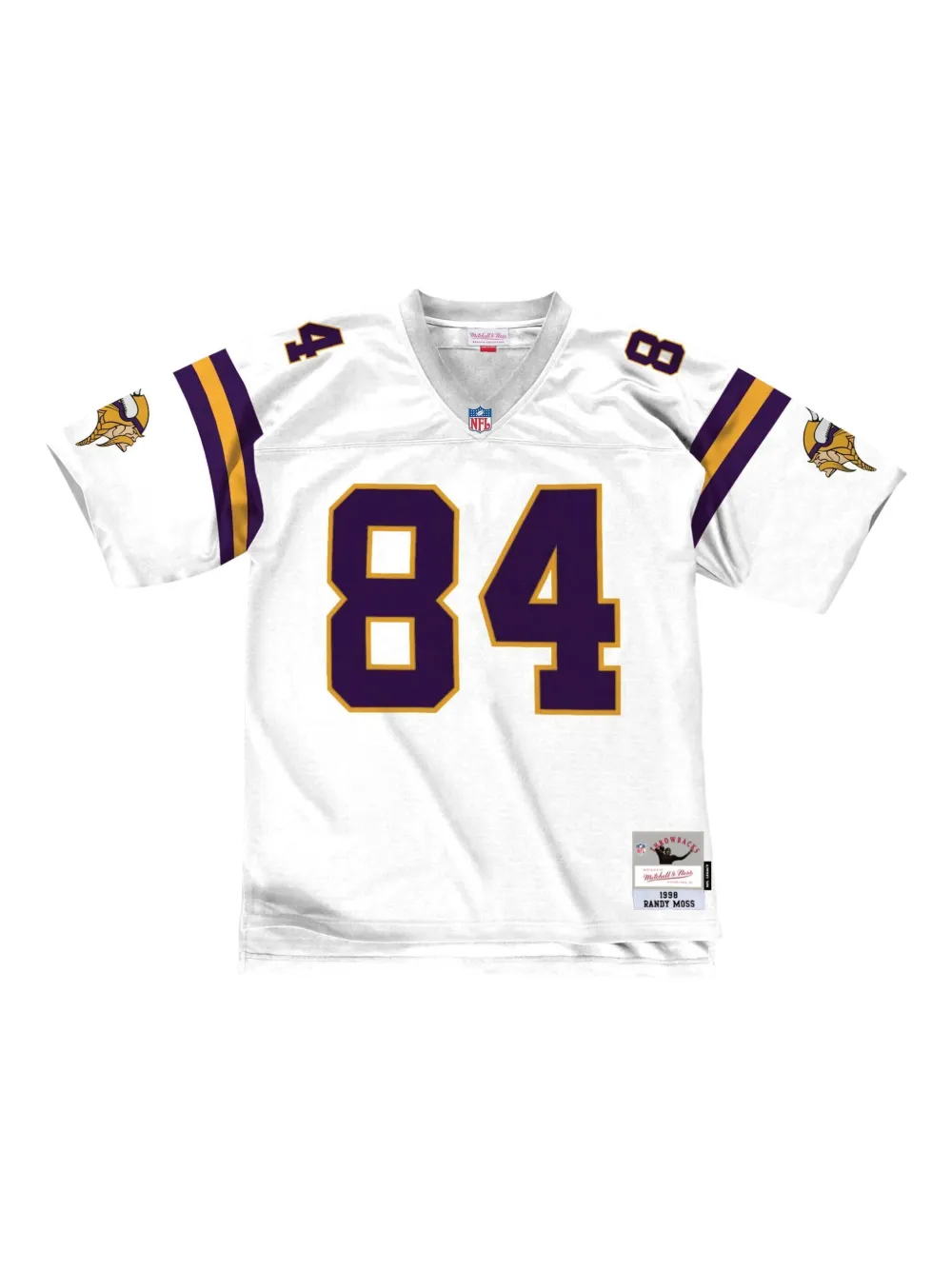 Mitchell & Ness 1998/99 Randy Moss Minnesota Vikings "White" jersey | White | Image 1