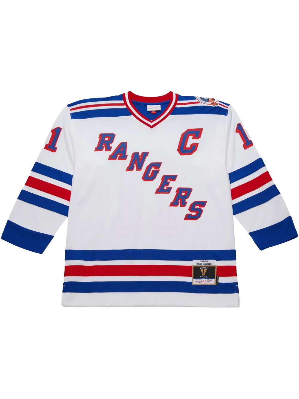 Mitchell & Ness maillot NHL 'Rangers 1993 Mark Messier' | blanc | Image 1
