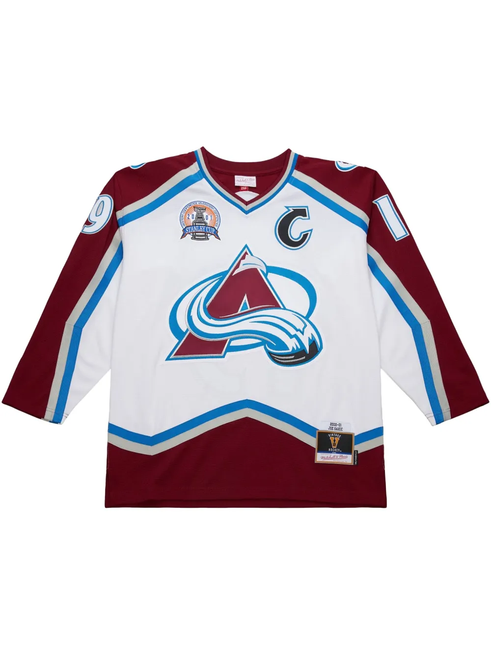Mitchell & Ness jersey Joe Sakic Colorado Avalanche Power Play White 2000-01 | blanco | Image 1