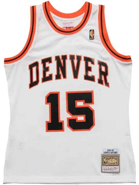 Mitchell & Ness 2006/07 Carmelo Anthony Denver Nuggets "White" swingman jersey