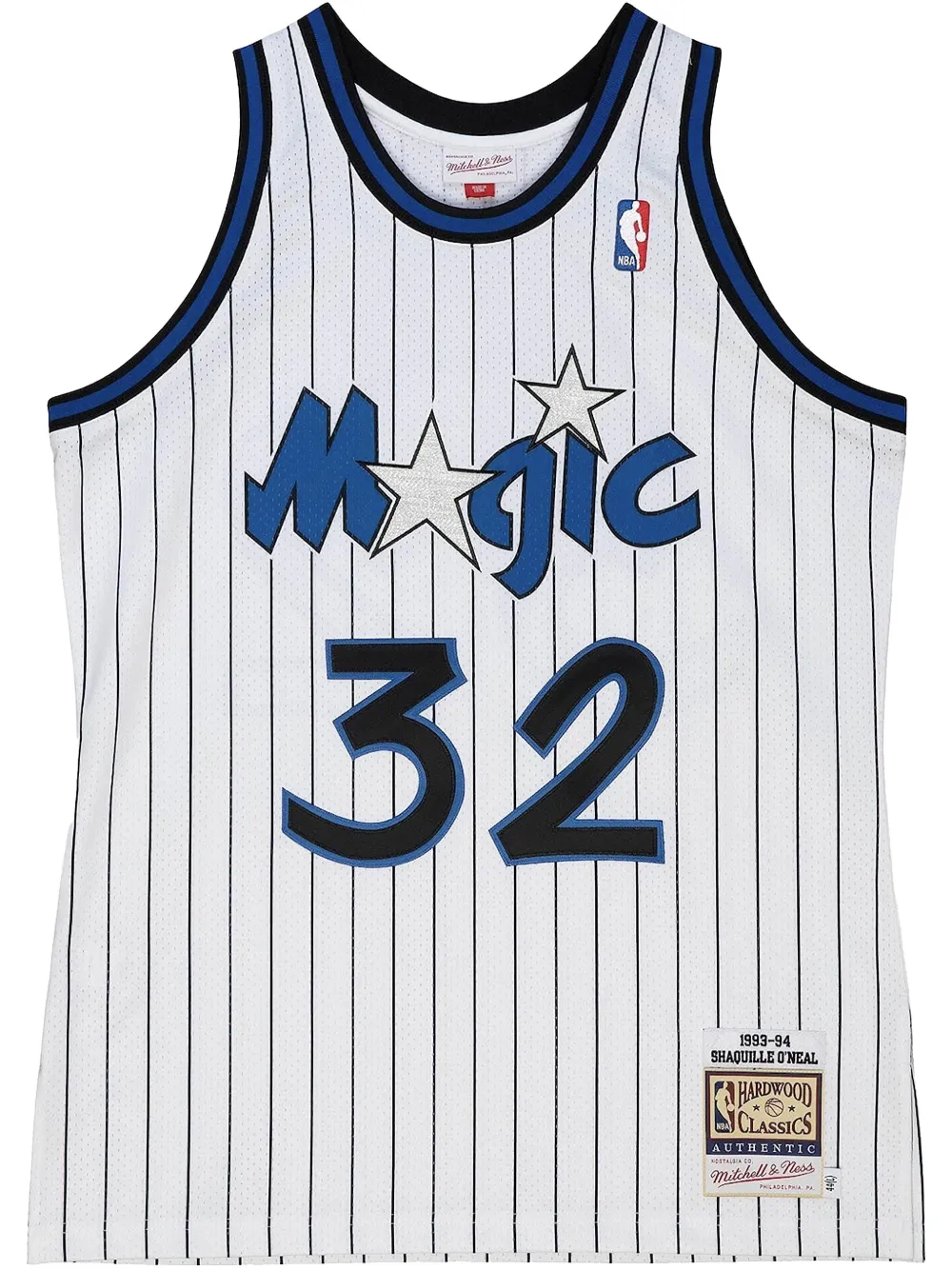 Mitchell & Ness 1993/94 Hardwood Classics Shaquille O'Neal Orlando Magic "White" authentic jersey | White | Image 1