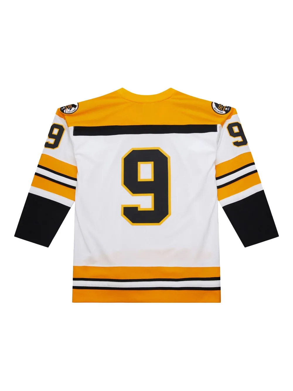 Mitchell & Ness NHL "Bruins 1973 Johnny Bucyk" jersey Wit