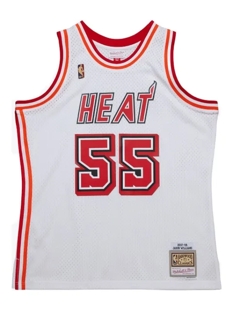 Mitchell & Ness jersey swingman Jason Williams Miami Heat White 2007-08