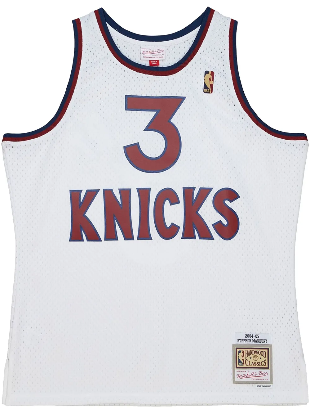 Mitchell & Ness NBA "Knicks 2004 Stephon Marbury" jersey | White | Image 1