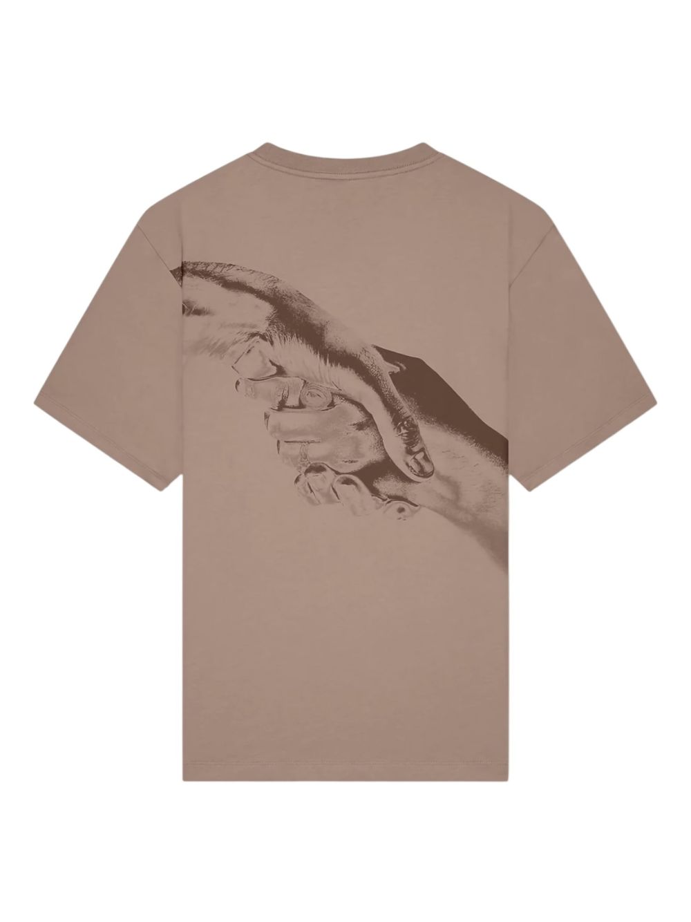 Filling Pieces Handshake Fossil T-Shirt - Beige