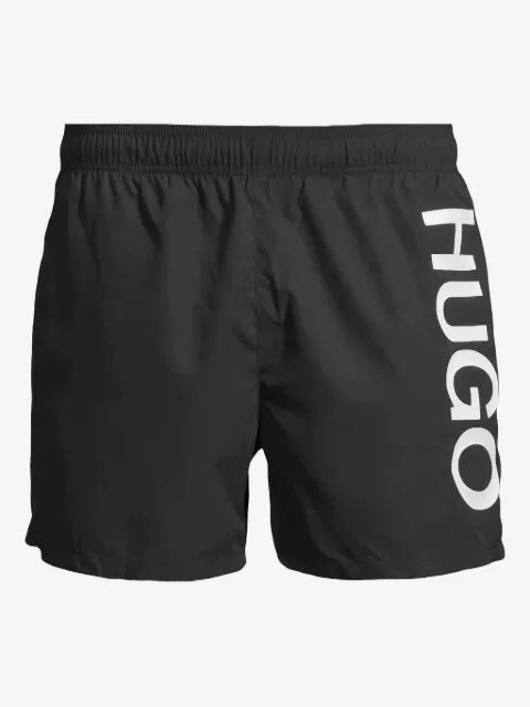 HUGO logo-detail swim trunks