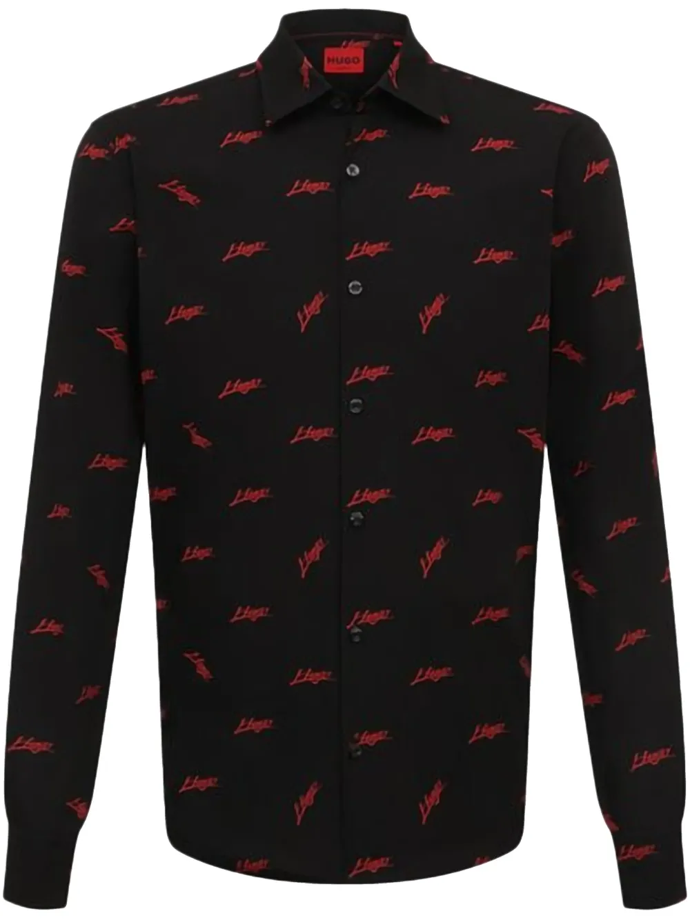 HUGO camisa Ermo | negro | Image 1