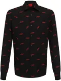 HUGO Ermo shirt - Black