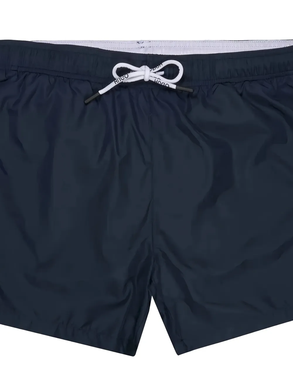 HUGO Zwembroek met logoplakkaat Blauw