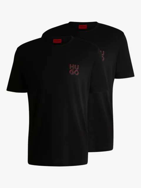 HUGO pack de dos camisetas con logo