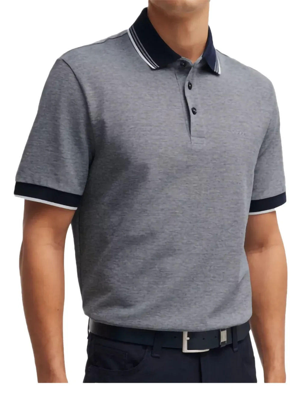 HUGO H-Prout 141 polo shirt - Grijs