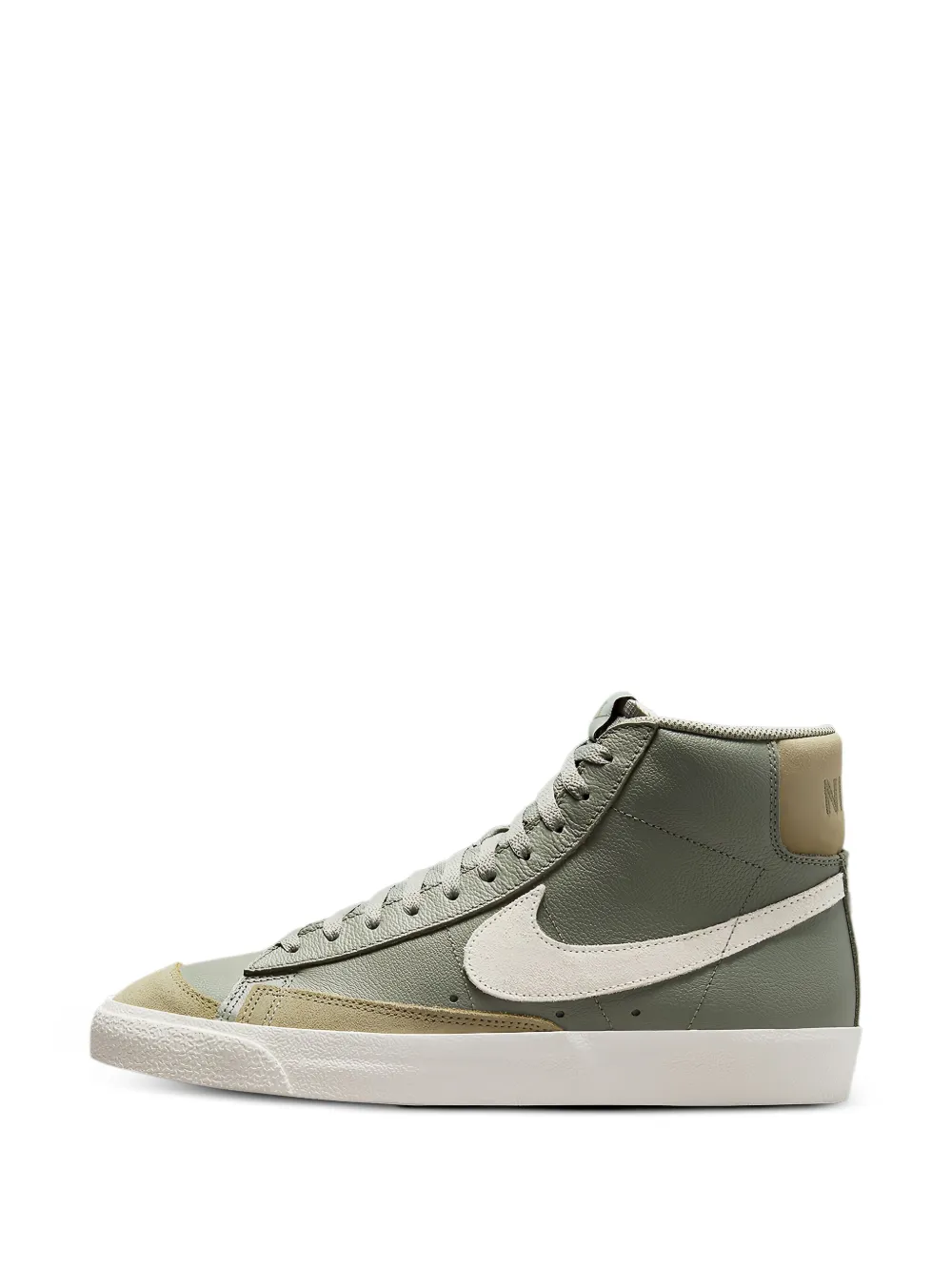 Nike Leren sneakers met Swoosh-logo Groen