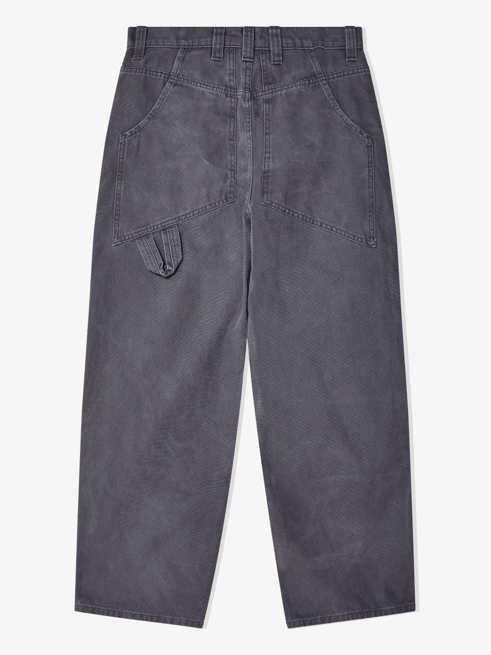 Eckhaus Latta panelled baggy jeans - Grijs