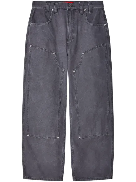 Eckhaus Latta jeans baggy con paneles