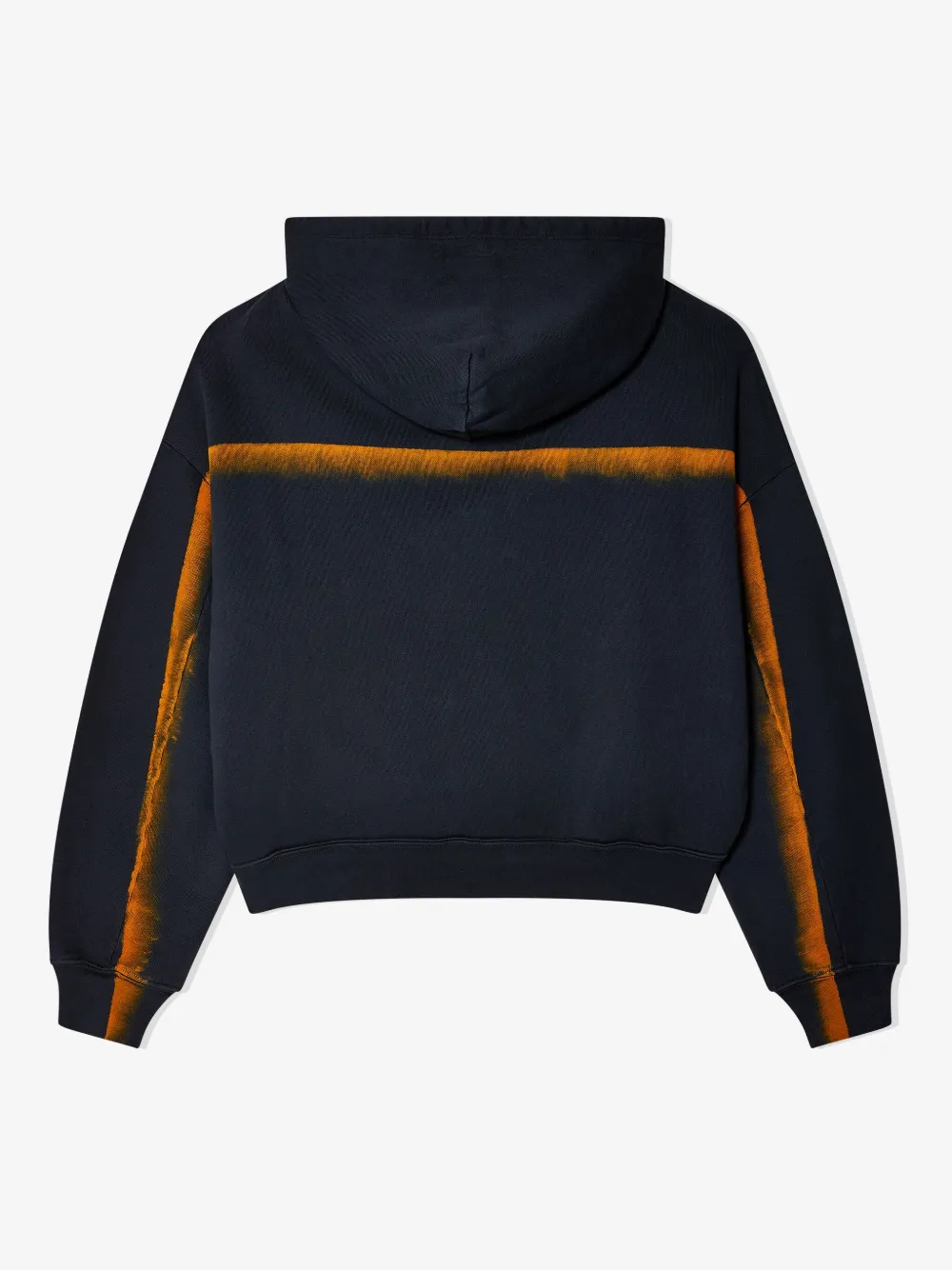 Eckhaus Latta jersey hoodie - Zwart