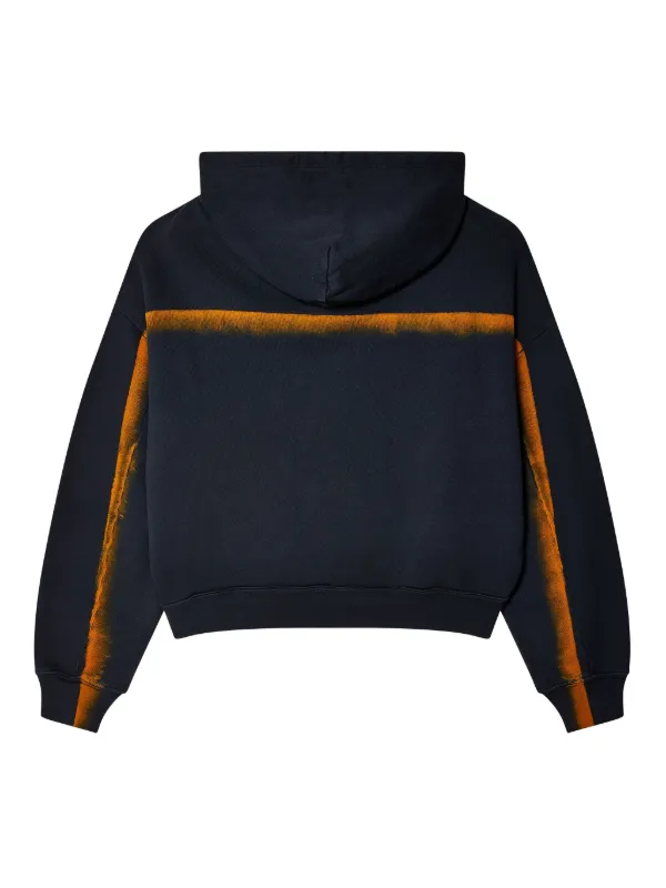 【関税込み】Eckhaus Latta ブラック ジップフーディ 242830M202000_1.jpg