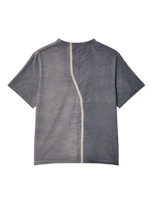 【関税込み】Eckhaus Latta グレー Lapped Tシャツ Eckhaus Latta Lapped Tシャツ | グレー | FARFETCH JP