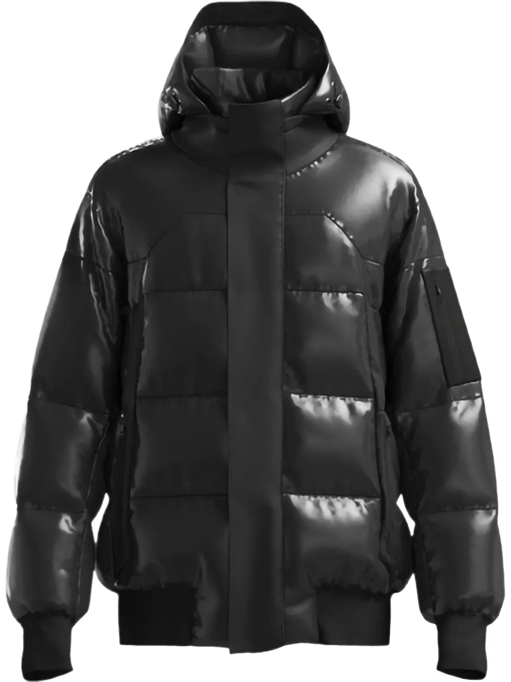 J_Ronnie "Black" puffer jacket