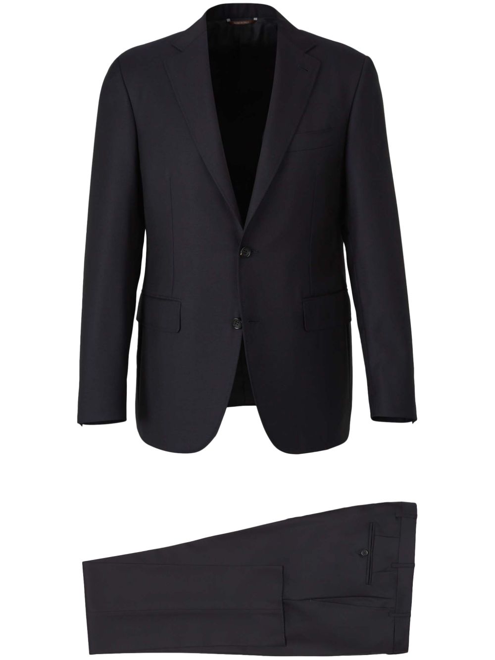 Canali single-breasted suit - Black