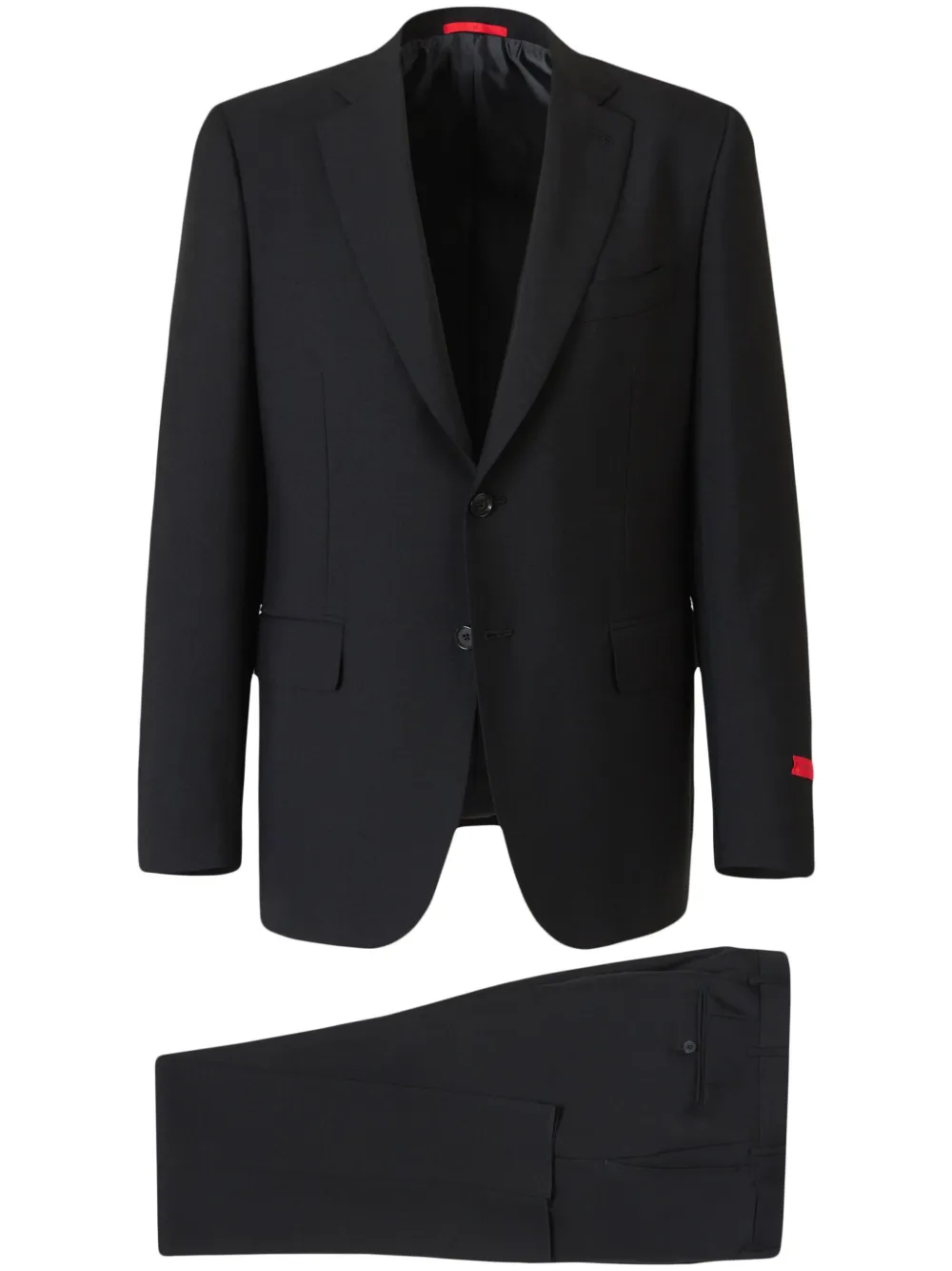 wool single-breasted suit