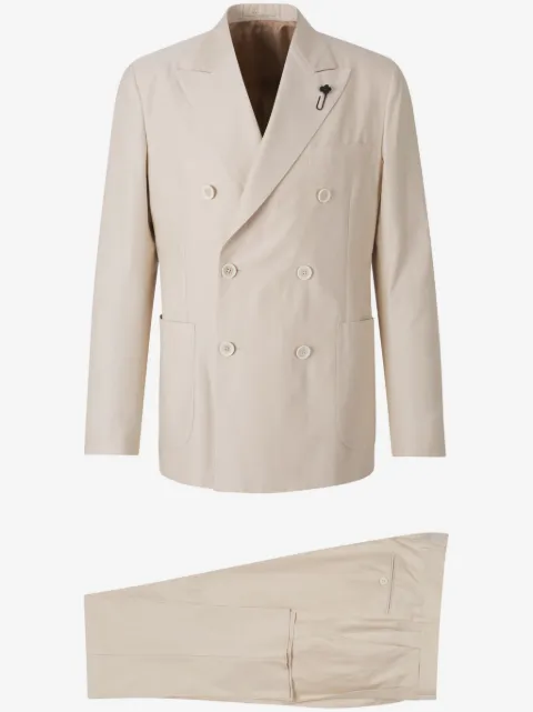 Lardini double-breasted suit