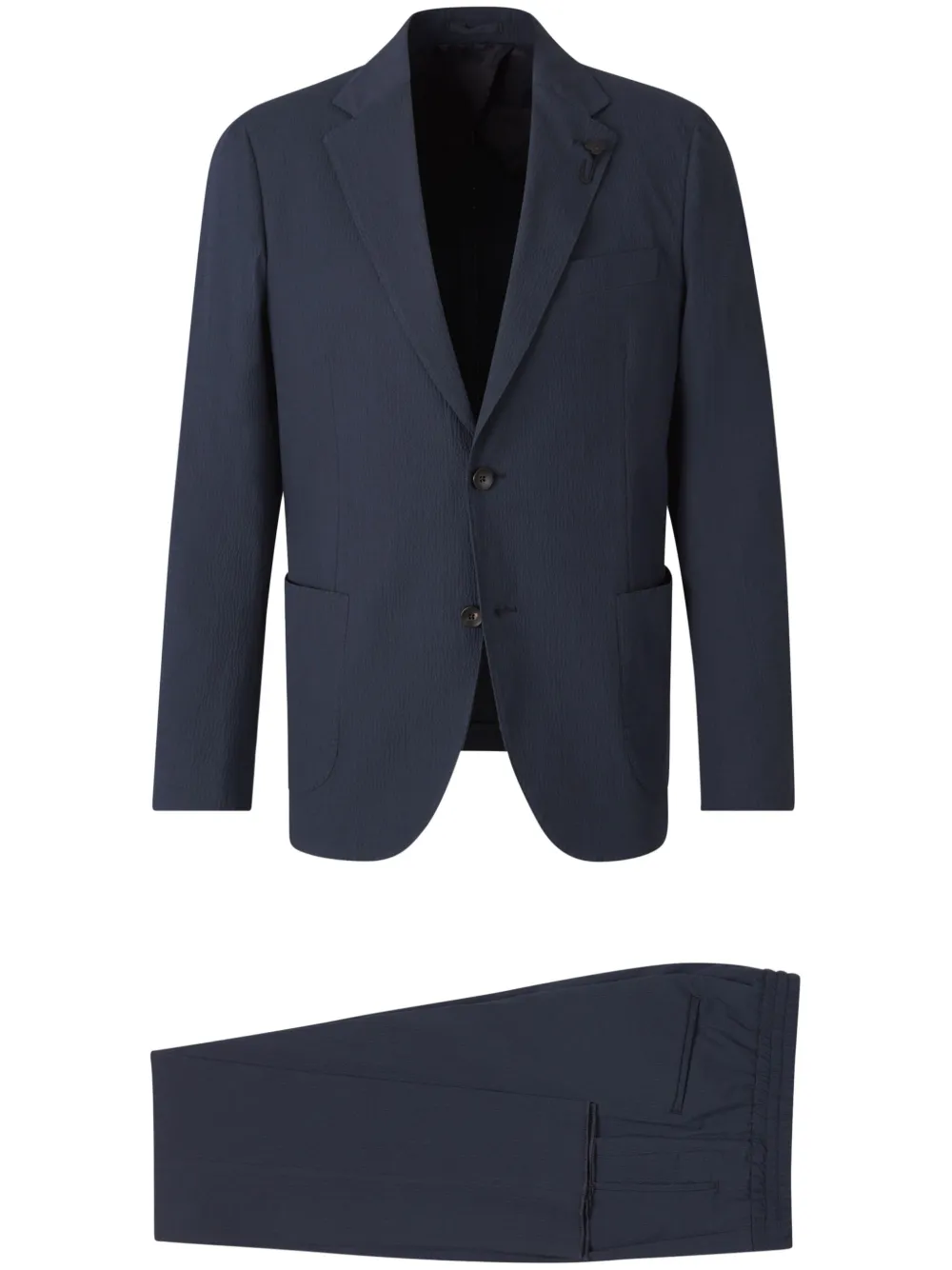 Lardini traje con botones | azul | Image 1