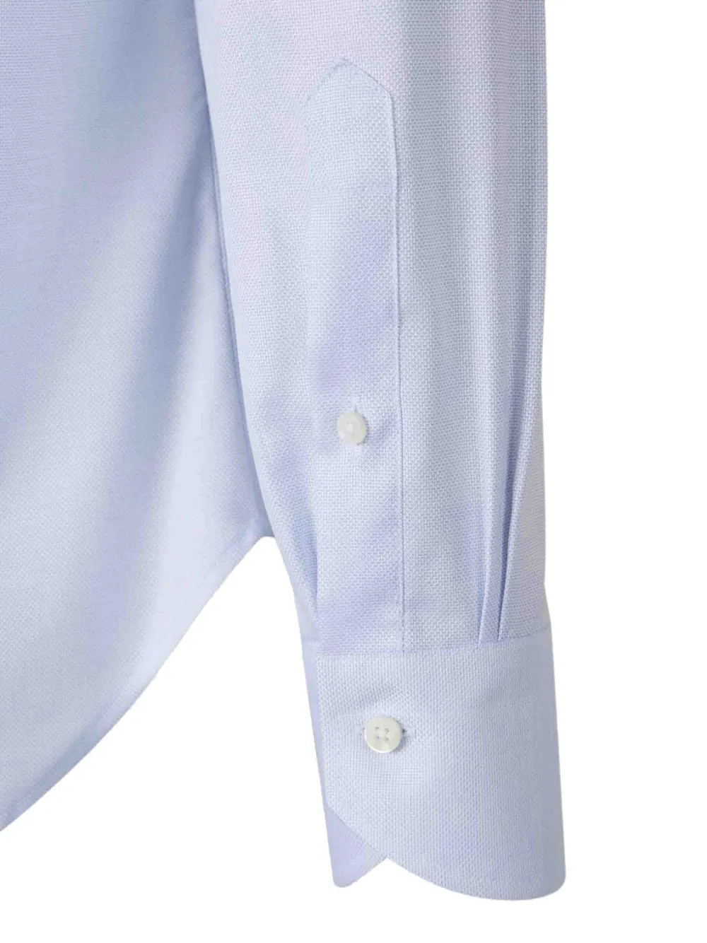 Canali Overhemd met gespreide kraag Blauw