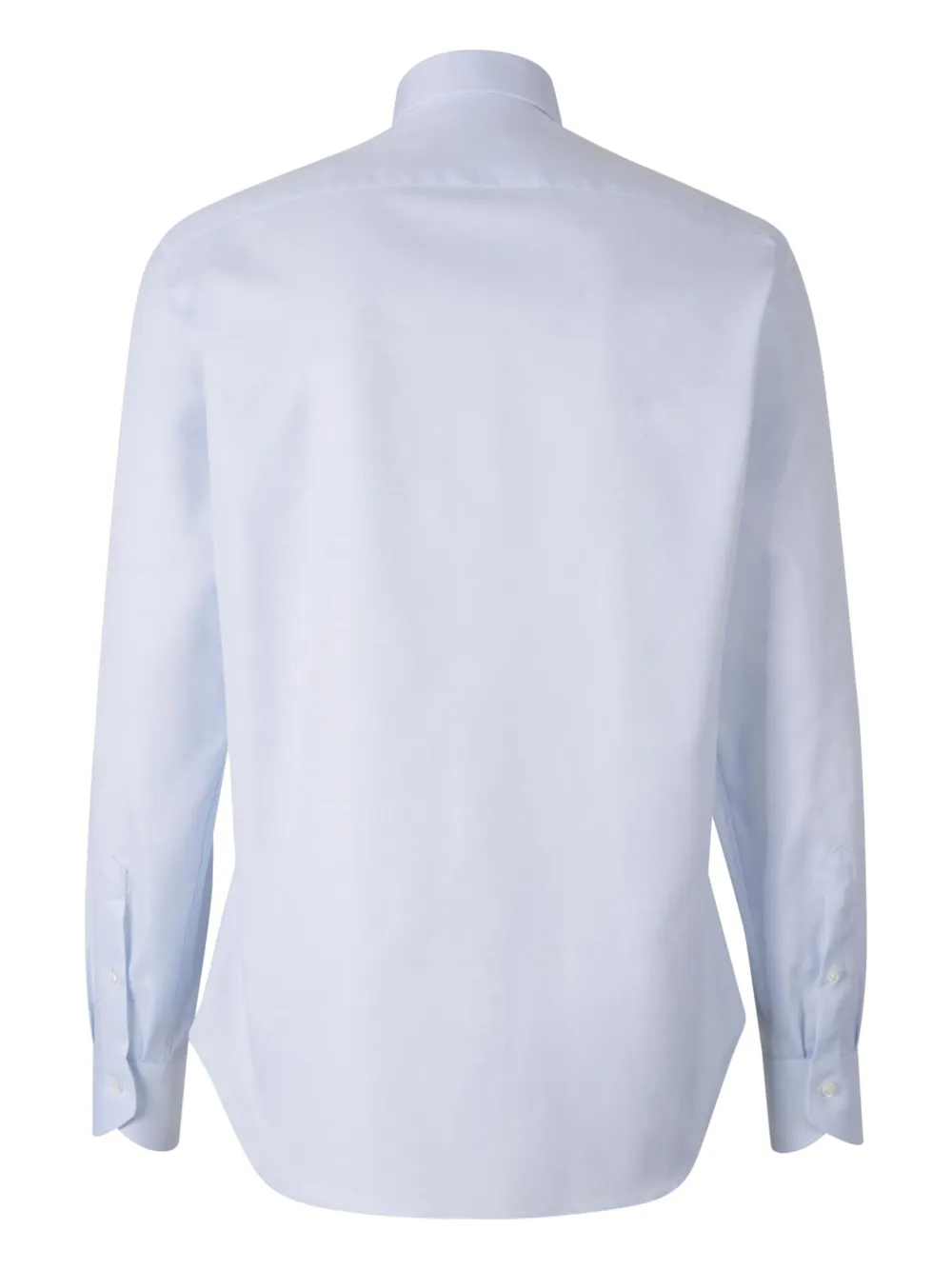 Canali spread-collar shirt - Blauw