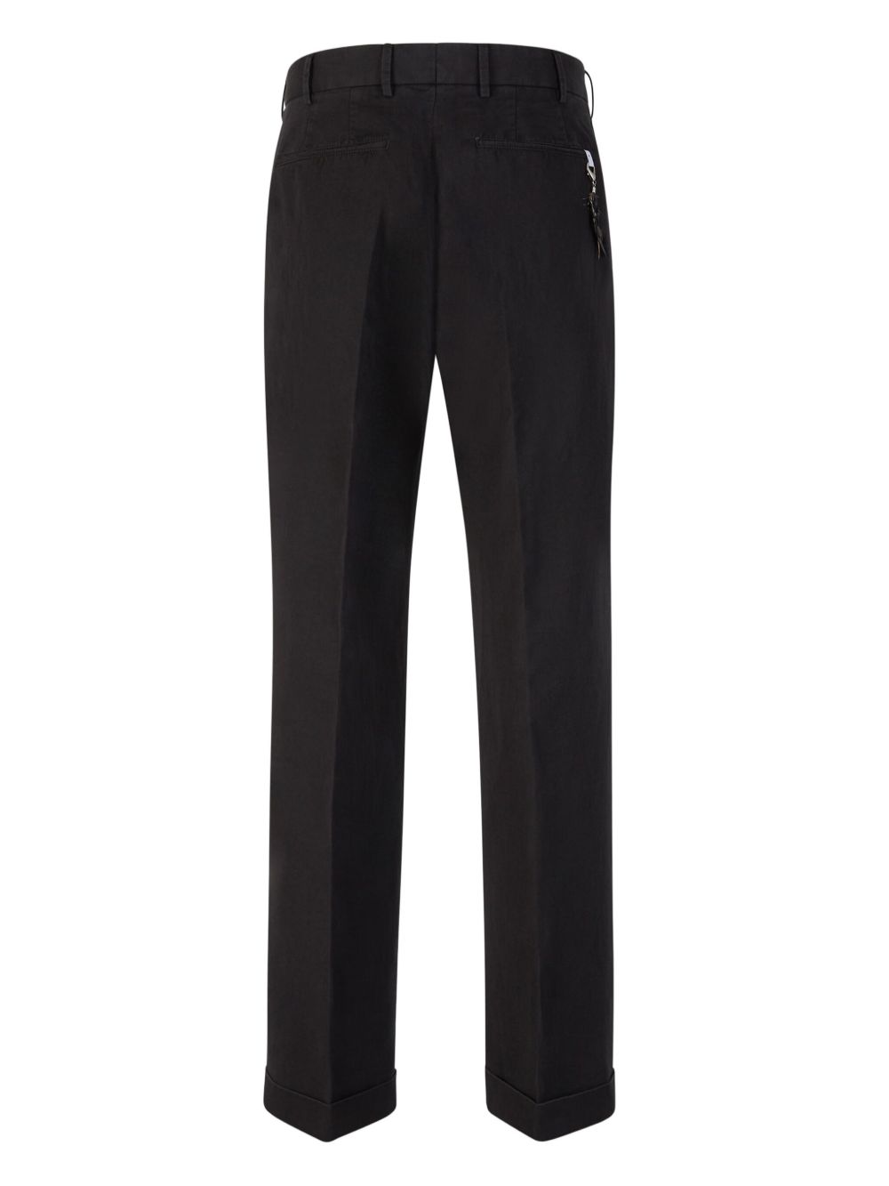 PT Torino cotton trousers - Zwart