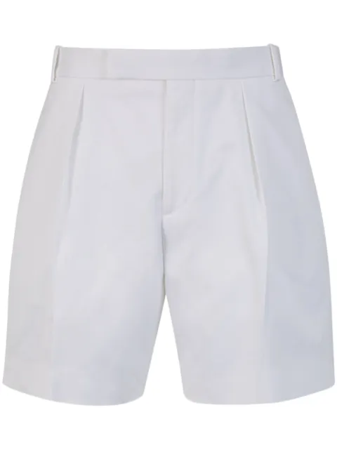 Alexander McQueen bermudas con pinzas