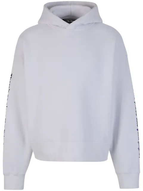 Palm Angels Hoodie mit Slogan-Print