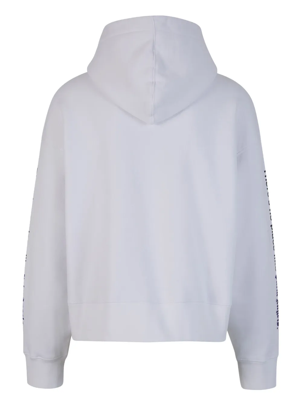 Palm Angels Hoodie met tekst - Wit