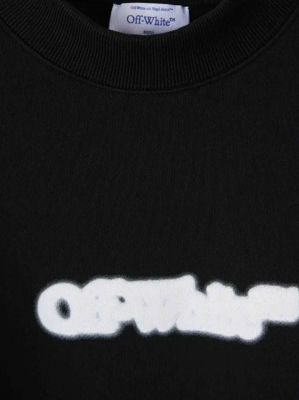 Off-White Spray Arrow スウェットシャツ | ブラック | FARFETCH JP Off-White Spray Arrow スウェットシャツ | ブラック | FARFETCH JP