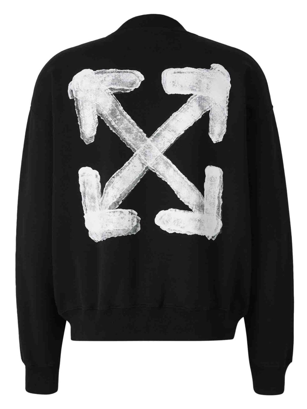 Off-White Spray Arrows sweatshirt - Zwart