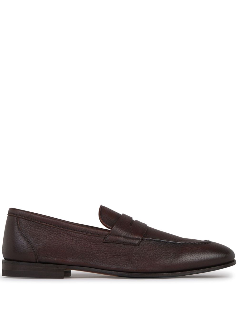 Henderson Baracco Leren loafers Bruin