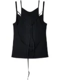 Eckhaus Latta Flip tank top - Black