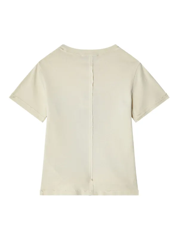 ECKHAUS LATTA 半袖Tシャツ Eckhaus Latta Lapped Tシャツ | ホワイト | FARFETCH JP