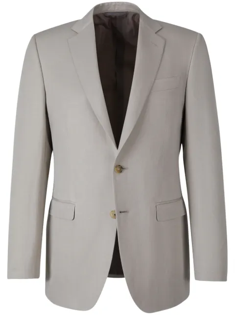Canali flap pocket blazer