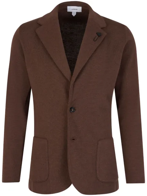 Lardini patch pocket blazer