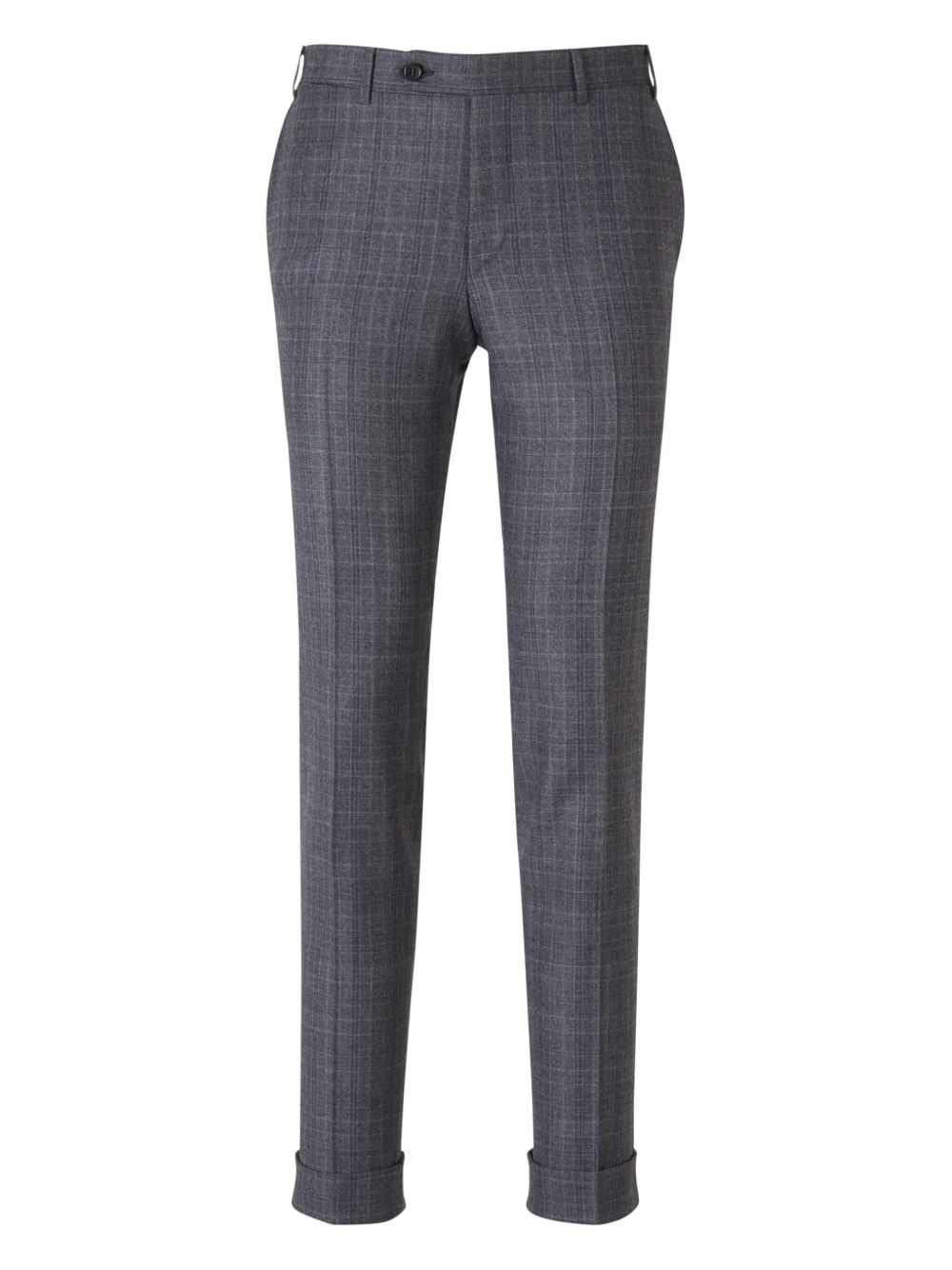 Canali Prince of Wales-check suit - Grey