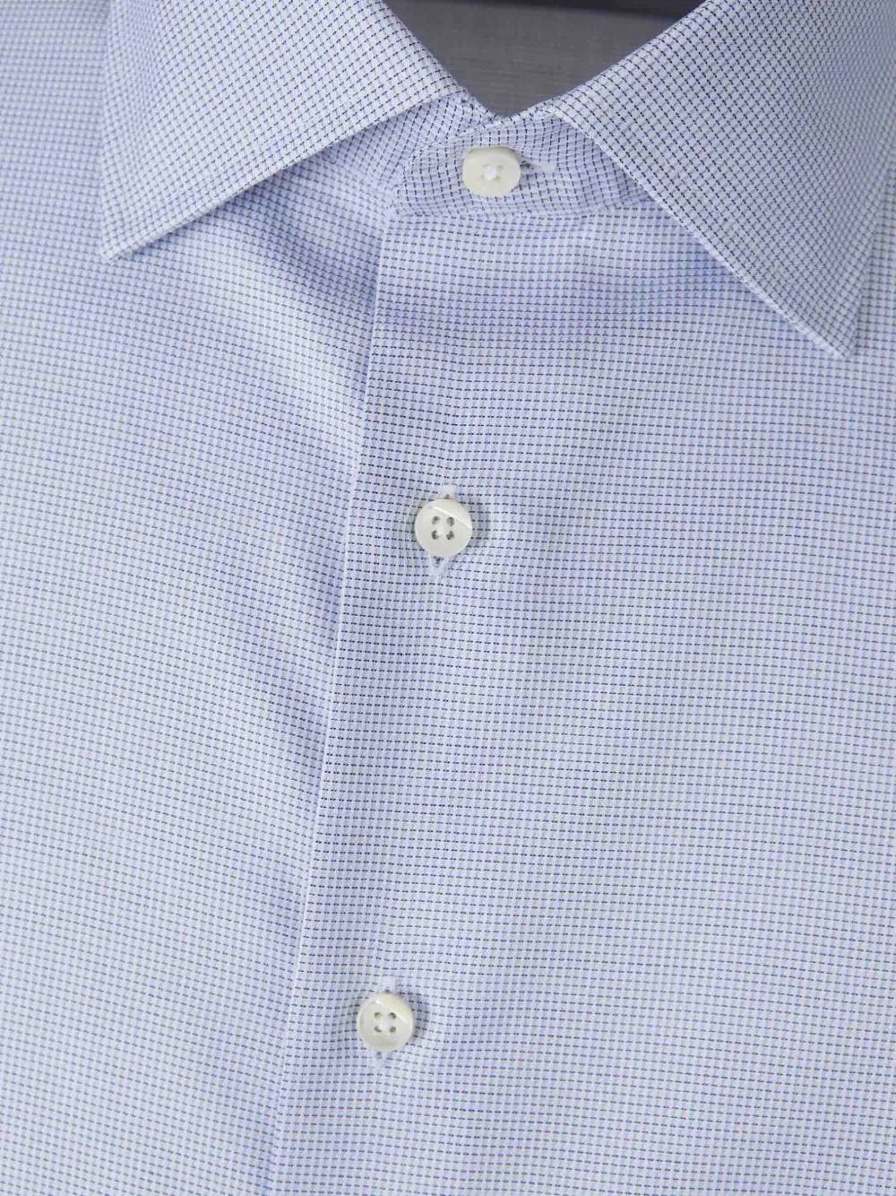 Canali Overhemd met gespreide kraag Blauw