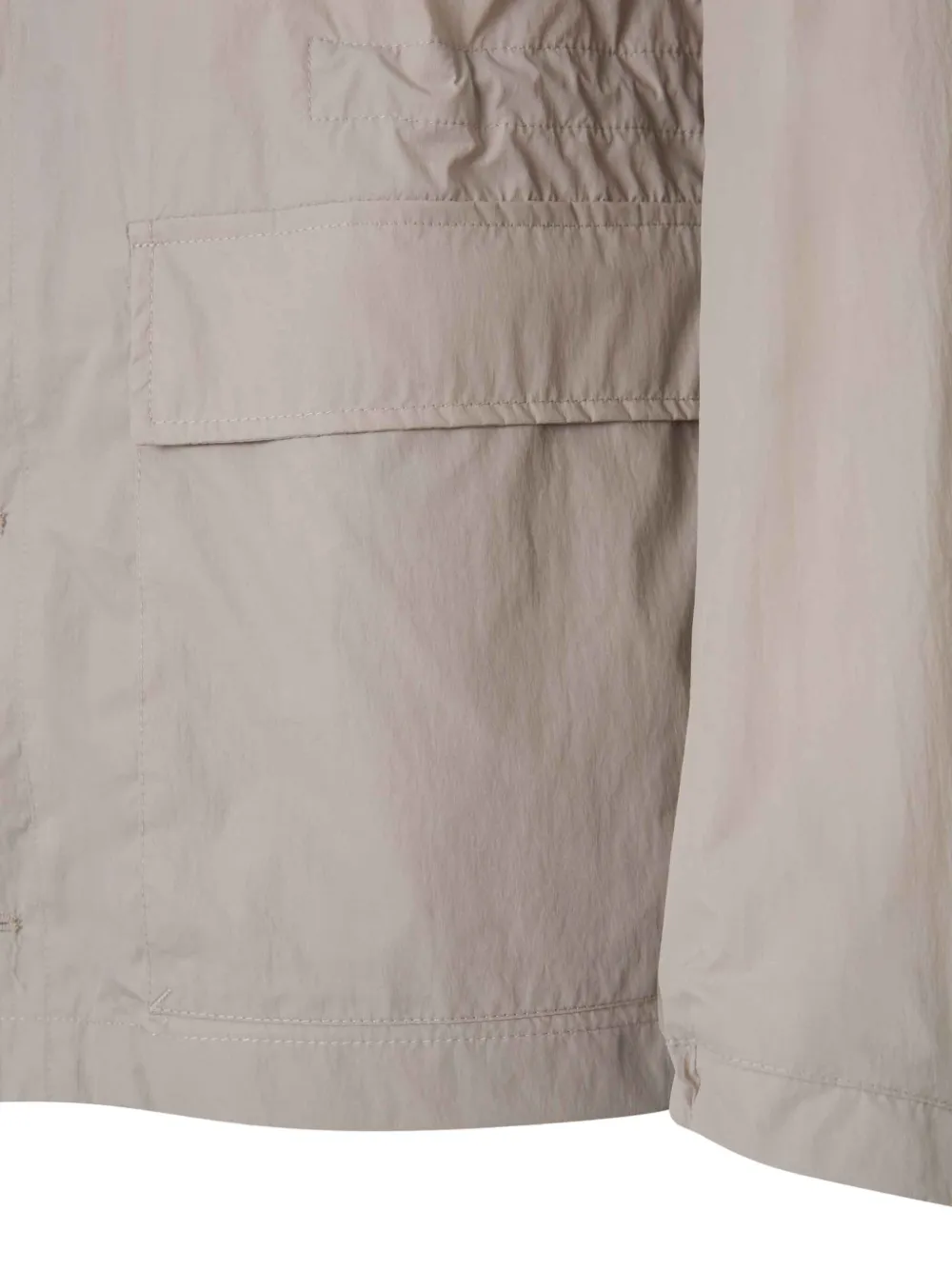 Herno Jas met hoge hals Beige