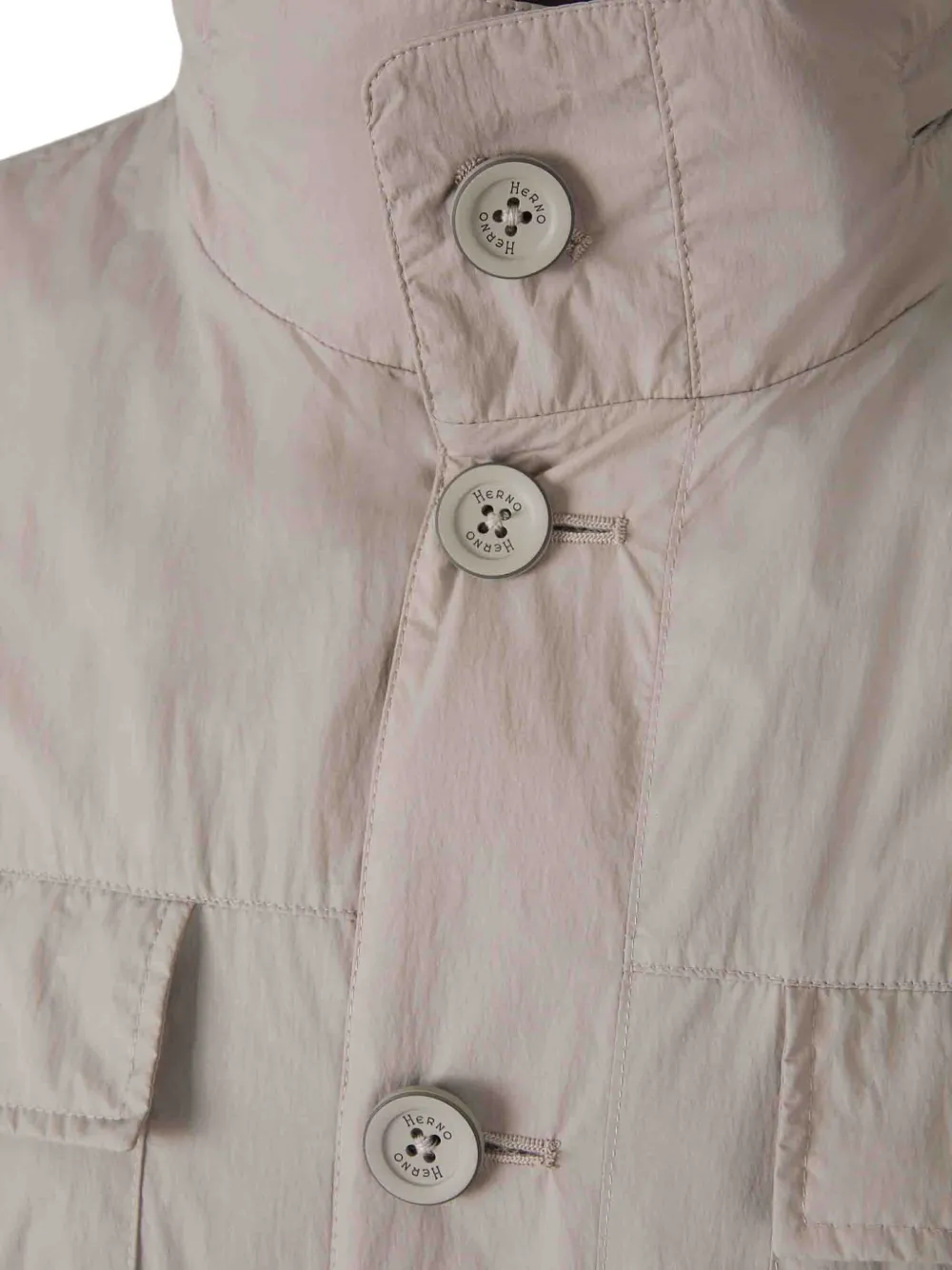 Herno Jas met hoge hals Beige