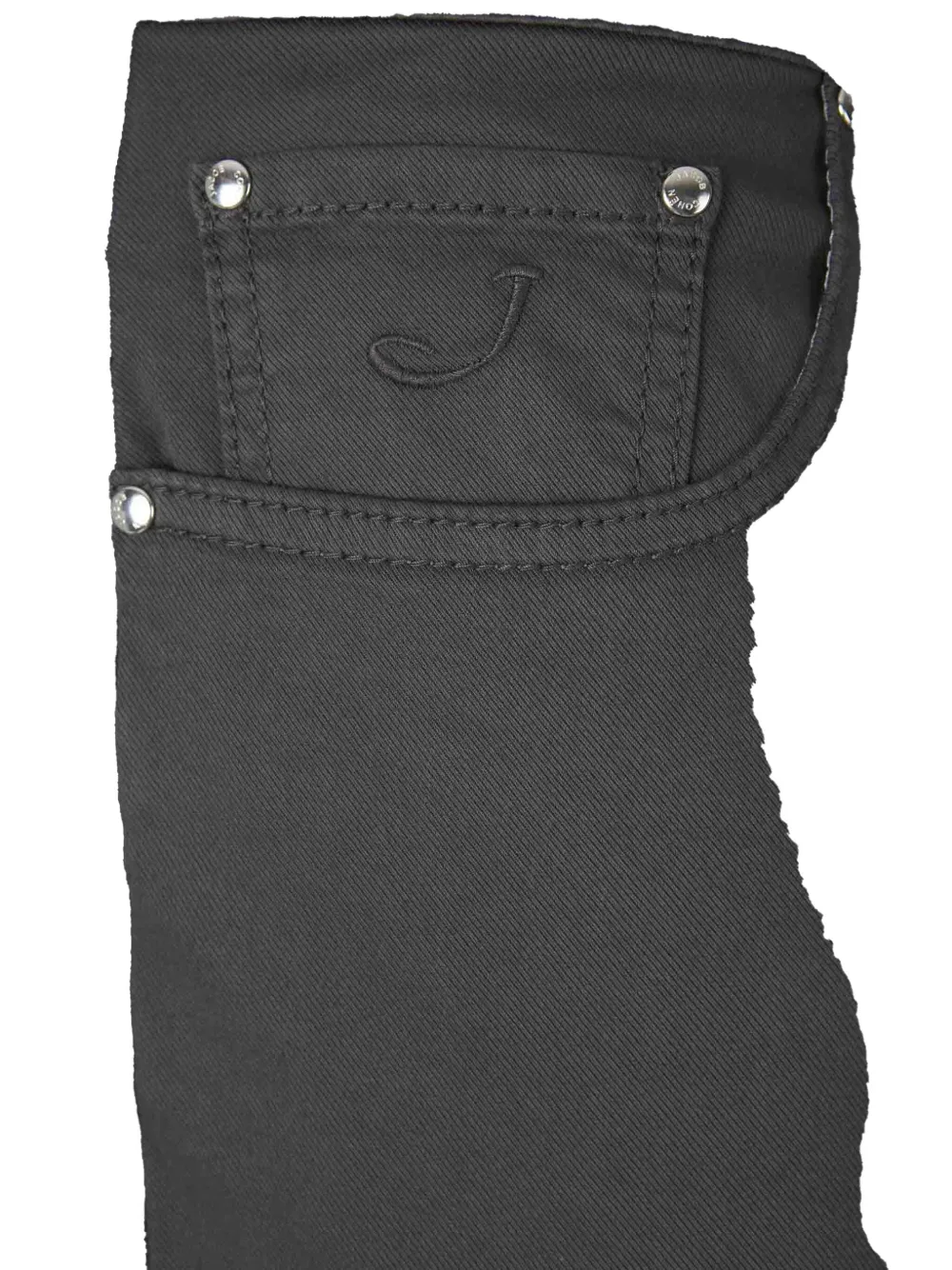 Shop Jacob Cohen Slim-cut Trousers In Grey