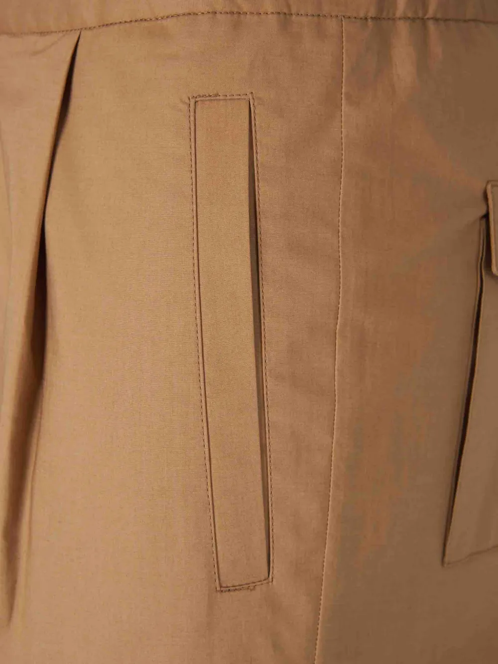 Herno Straight broek Beige